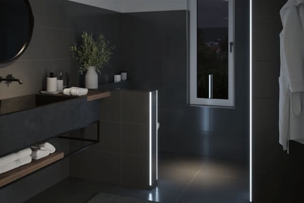 Paulmann Full-Line COB Slim, Universell belysningslist, Atmosfär, inomhus, Vit, Plast, IP44