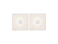 Miniatyrbilde 1 av 5: Paulmann 784.01, firkant, 2700 K, IP44, Hvit