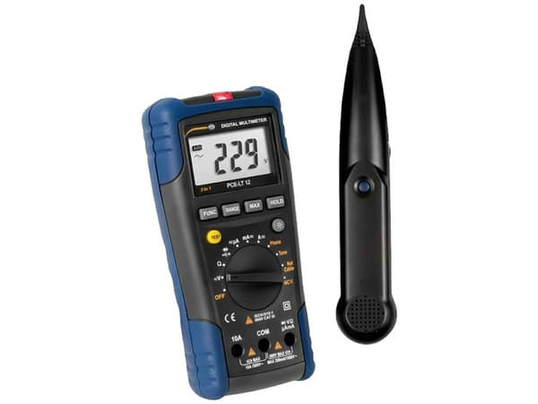 PCE Instruments PCE-LT 12 Hånd-multimeter