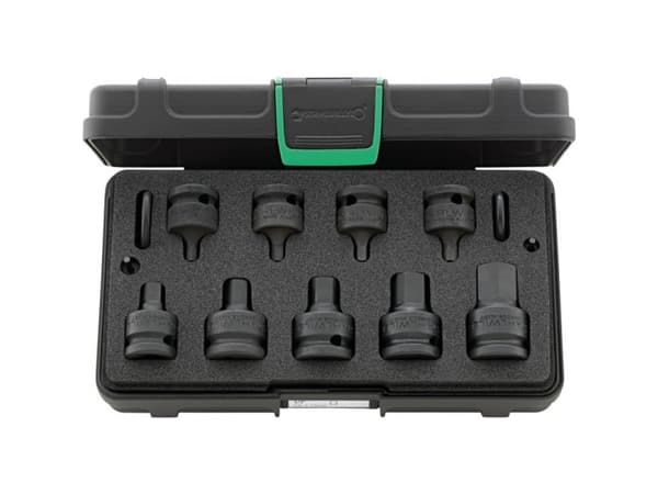 Stahlwille 54IMP/9 KN Topnyckelsats Metrisk 1/2 (12,5 mm) 13 delar 96231501
