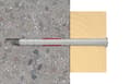 Miniatyrbild 5 av 5: Fischer 562159, Expansionsankare, Betong, Gipsblock, Murverk, Nylon, Grå, Förzinkat stål, Torx