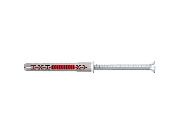Fischer 562149, Muuriankkuri, Betoni, Kipsiharkko, Muuraus, Nailon, Harmaa, Sinkkipinnoitettu teräs, Torx