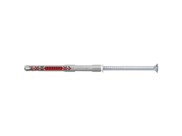Fischer 562151, Expansionsankare, Betong, Gipsblock, Murverk, Nylon, Grå, Förzinkat stål, Torx