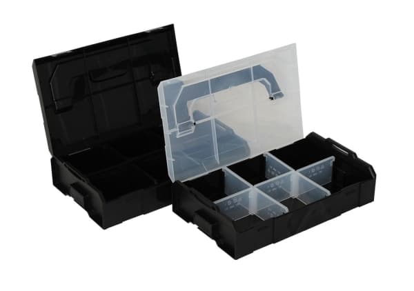L-BOXX Mini, Musta, Läpinäkyvä