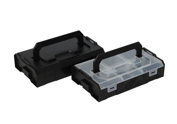 L-BOXX Mini, Musta, Läpinäkyvä