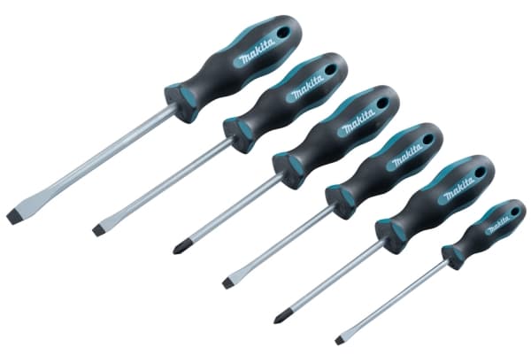 Makita E-10506 Ruuvimeisselisarja 6 kpl (SL 4kpl+PH 2kpl)