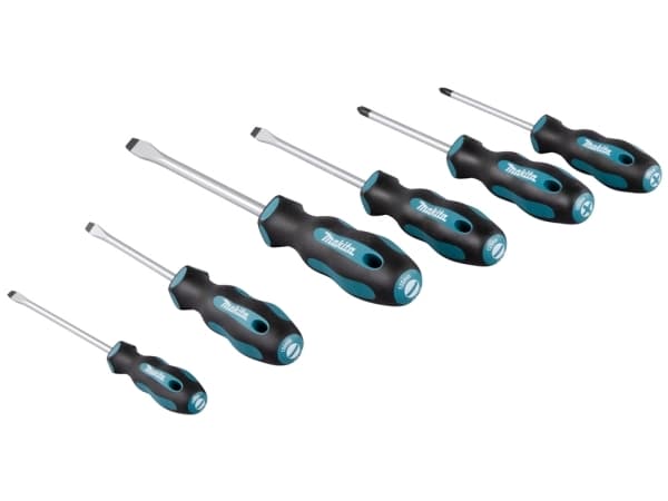 Makita E-10506 Ruuvimeisselisarja 6 kpl (SL 4kpl+PH 2kpl)