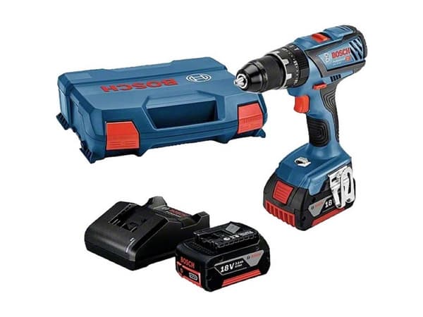 Bosch Professional GSB 18V 28 -Batteri slagboremaskine inkl. ekstra batteri, Inkl. oplader