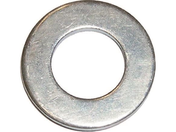 Dresselhaus 4001796241406, Litteä aluslevy, Galvanoitu teräs, Sinkki, Pyöreä, 3 mm, 1,7 cm