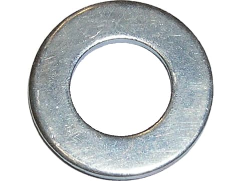 Dresselhaus 4001796241406, Litteä aluslevy, Galvanoitu teräs, Sinkki, Pyöreä, 3 mm, 1,7 cm