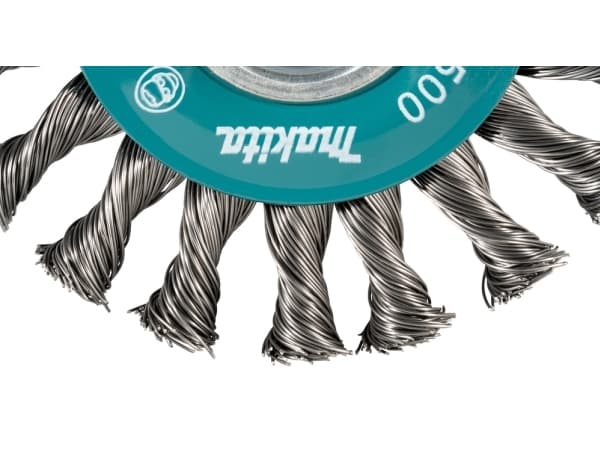Makita D-73405, Kuppiharja, Sisäänpainettu keskiosa, 11,5 cm, 12500 RPM