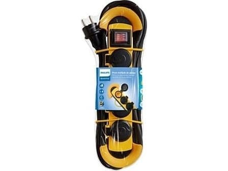 Philips Philipsin työpajan jatkojohto 4 pistorasiaa AC, 5m, 3680W