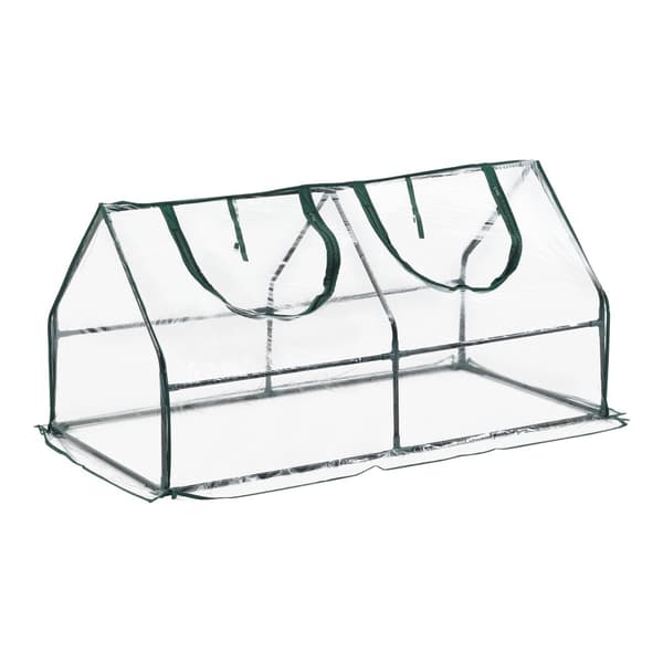Växthus Laubach 120x60x60 cm [en.casa]