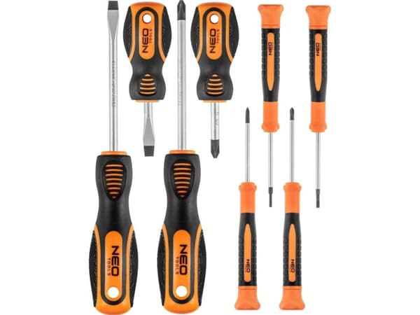 Screwdriver, set of 8 pieces Neo 04-194