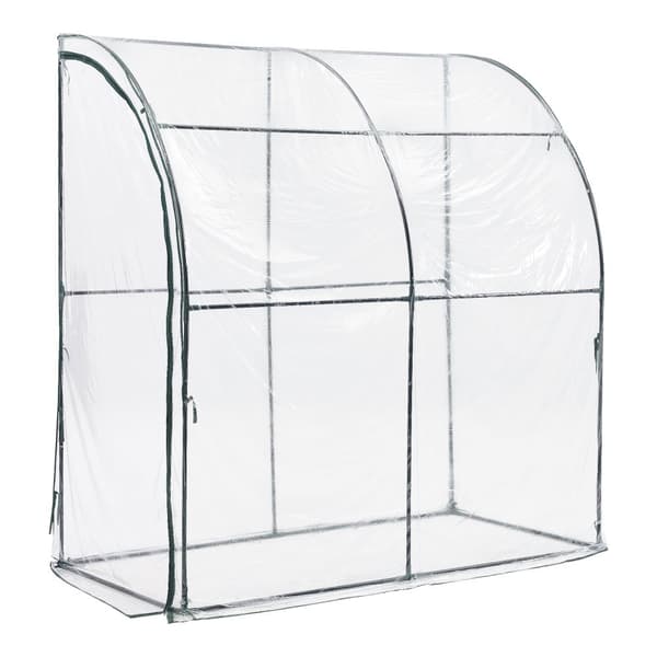 Växthus Juta 100x200x215 cm [en.casa]