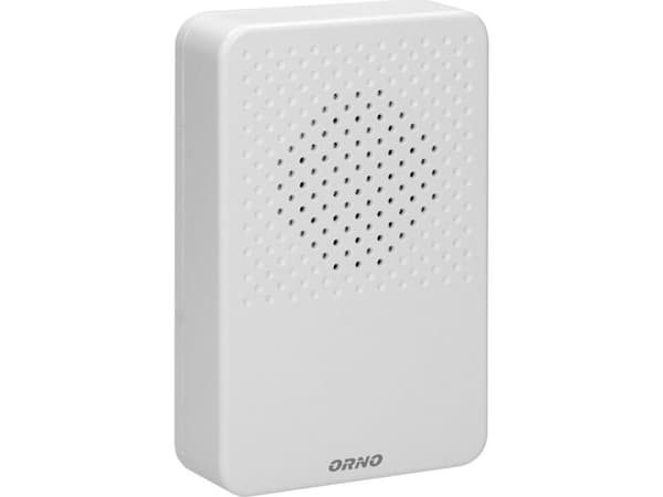 Orno Electronic trådbunden ringklocka LARK MAXI AC, 230V, vit