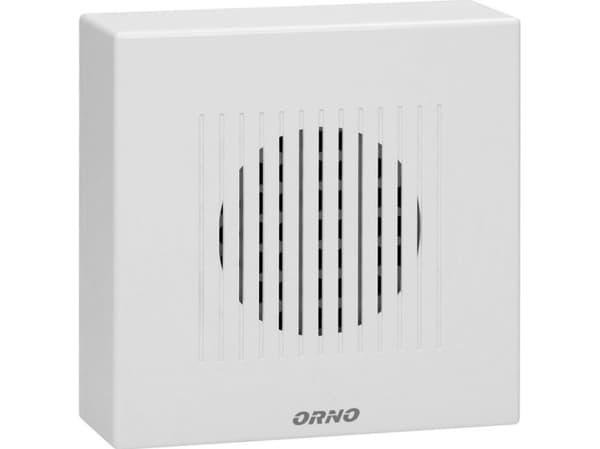 Orno Elektroninen langallinen kello RINGIL MINI AC, 230V, valkoinen