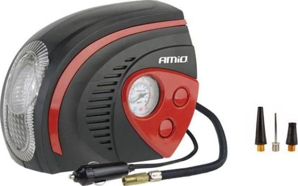 kompressor bilpumpe 12v led acomp-08 amio-02182