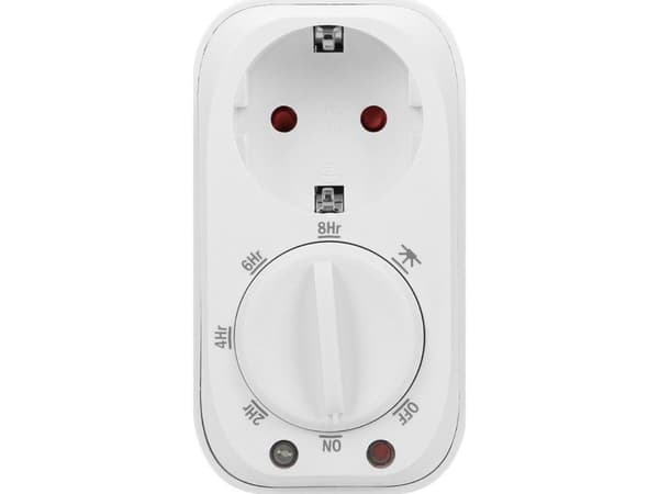 Orno Mekanisk timer med skymningssensor, Schuko, 16A/230A