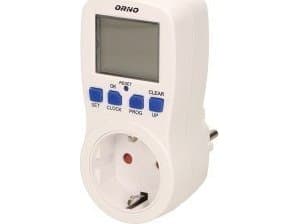 Orno Elektronisk timer, 16 program, schuko-version