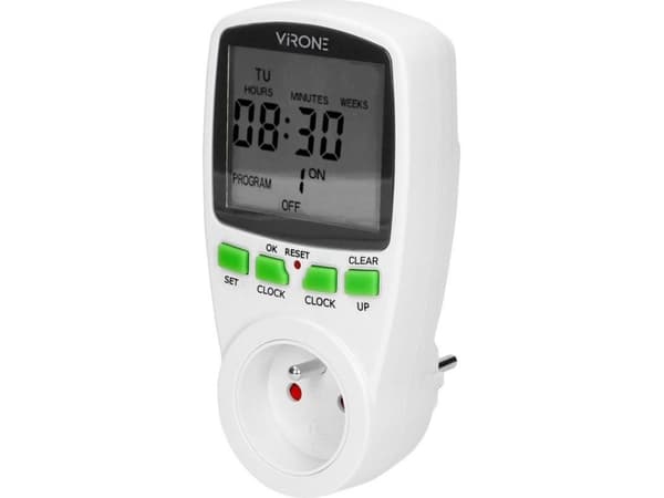 Orno Elektronisk timer DT-1 med LCD-display