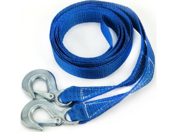 Pas Kam Belt hinausköysi 3000 kg 35 mm 5 m koukku+koukku amio-02011