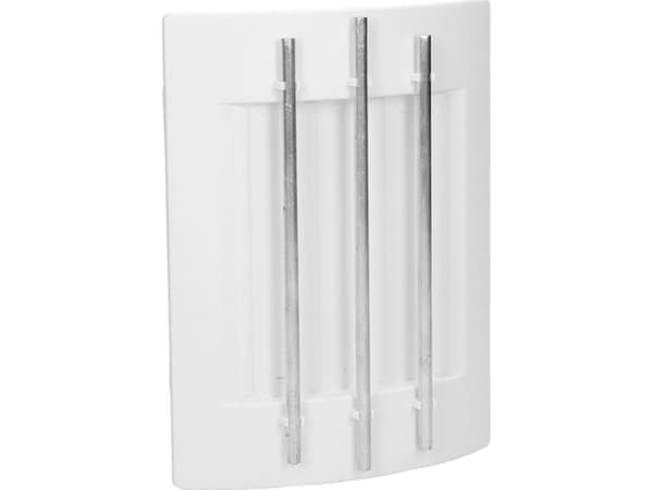 Elektromekanisk tofarget klokke LUPPO 230V, hvit OR-DP-VD-164/W