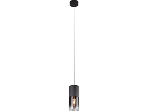 Trio hengende lampe Røkt pendel til spisestuen Trio ROBIN, enkel 310600132