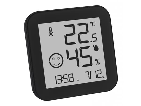 TFA-Dostmann 30.5054.02, Innendørs, Temperatur- og fuktighetssensor, Frittstående, -9,9 - 50 °C, Trådløs, 1 - 99%