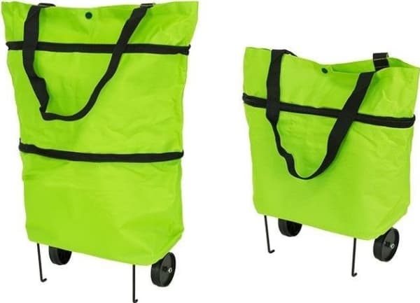 Hvitevarer AG392 foldbar handleveske på hjul universal