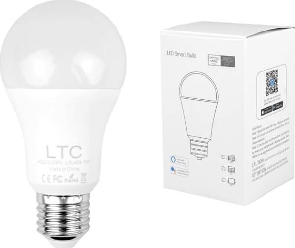 LTC RGB Smart Home 10W WiFi kauko-ohjattava LED-lamppu
