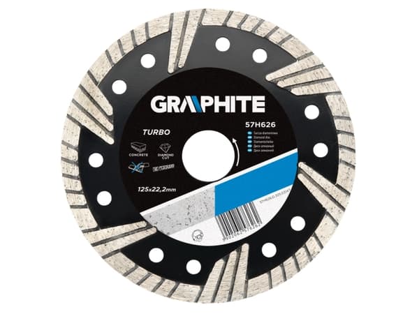Graphite Grafitinis deimantinis skydas 180x2,2 mm turbo 57H628