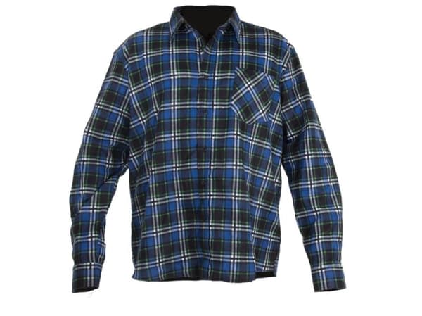 Lahti Pro Sininen ruudullinen flanellipaita koko XL LPKF3XL LPKF3XL