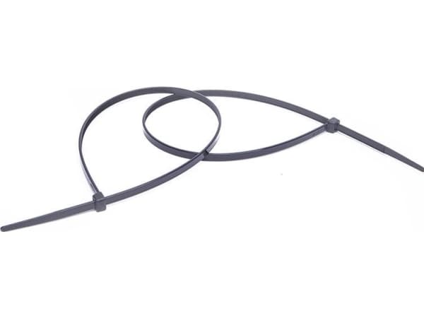 SPECIALIST+ nylonband, svart, 7,2x450 mm, 50 st.