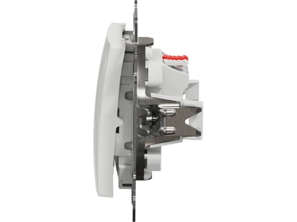 Schneider Electric, Sedna Design and Elements, 1-polet lysbryter, hvit, SDD111101L