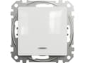 Miniatyrbilde 1 av 2: Schneider Electric, Sedna Design and Elements, 1-polet lysbryter, hvit, SDD111101L