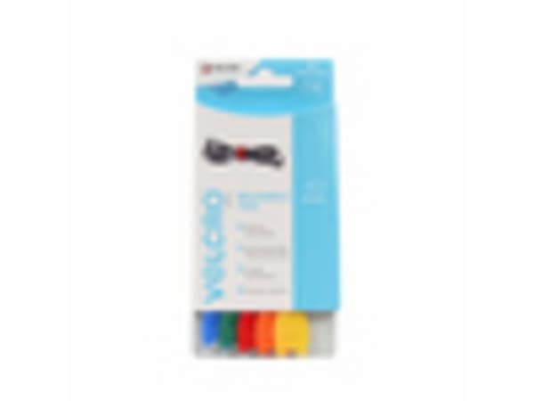 VELCRO® VEL-EC60250 Koukku- ja silmukkakaapelinside kokoonpanoa varten Koukku- ja silmukkakaapelinside staattinen silmukkaosa (L x S) 200 mm x 12 mm
