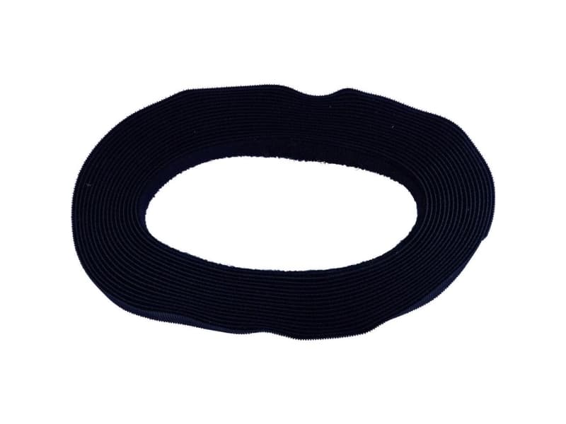TRU COMPONENTS 697-330-Bag Burrebånd til samling Burrebånd statisk loop del (L x B) 5000 mm x 20 mm Sort 5 m