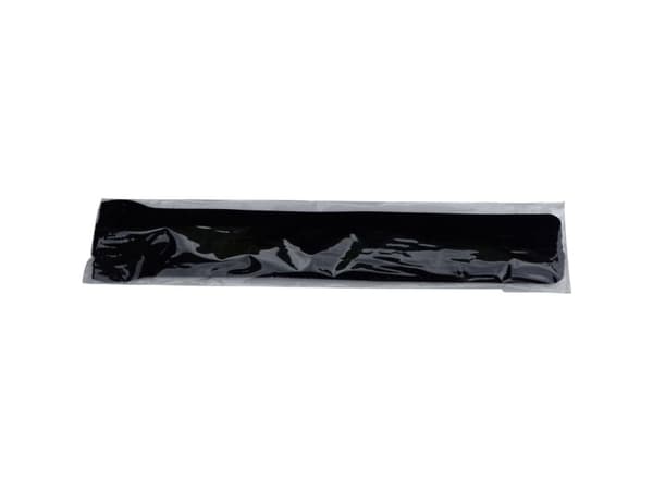 TRU COMPONENTS 802-330-Bag Koukku- ja silmukkakaapeliside kokoonpanoon Koukku- ja silmukkakaapeliside staattinen silmukkaosa Musta 10 kpl