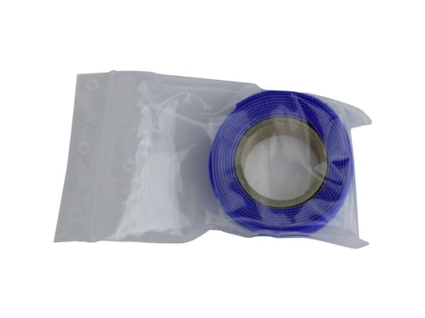 TRU COMPONENTS 910-131-Bag Burrebånd til samling Burrebånd statisk loop del (L x B) 1000 mm x 20 mm Blå 1 m