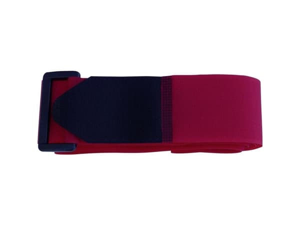TRU COMPONENTS 922-1339-Bag Matkatavarahihna valjailla Matkatavarahihna staattinen silmukkaosa Punainen 1 kpl