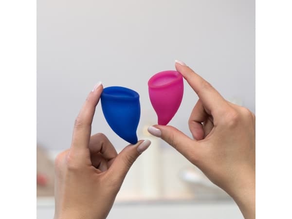 Fun Factory Fun Cup Explore, Blå, Rosa, Silikon, 2 styck