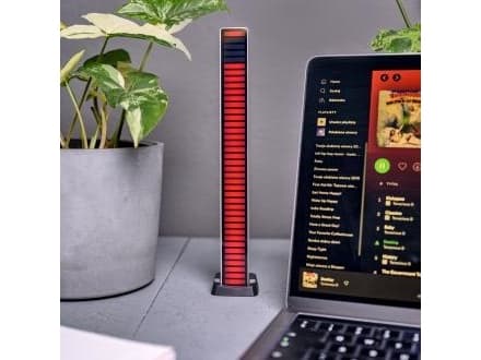 Redleaf RGB 40 LED equalizer - silver