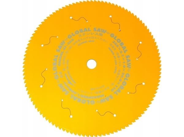 GLOBAL SAW cirkelsåg för kapning av rostfritt stål GLOBAL SAW 355 x 2,1/1,7-1,9 x 25,4 mm / 110z CERMET