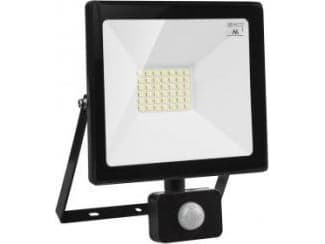 Maclean flomlys LED flomlys med bevegelsessensor Maclean MCE630 CW slim Cold White 30W, IP44
