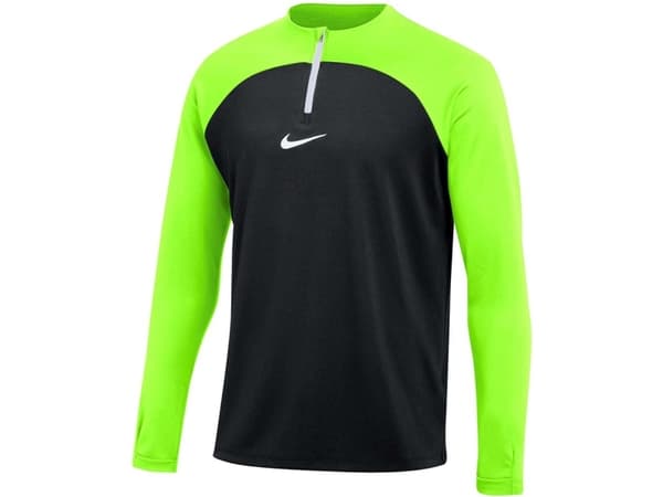 Herrebluse Nike NK Dri-FIT Academy Drill Top K svart-grønn DH9230 010 (L)
