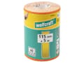 Miniatyrbild 4 av 5: wolfcraft GmbH 4006885177109, Sandpapper, Sandpappersuppsättning för manuell slipning, P60, Metall, Trä, Orange, 115 mm