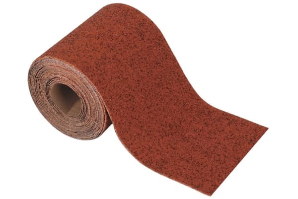 wolfcraft GmbH 4006885177208, Sandpapper, Sandpappersuppsättning för manuell slipning, P80, Metall, Trä, Orange, 115 mm