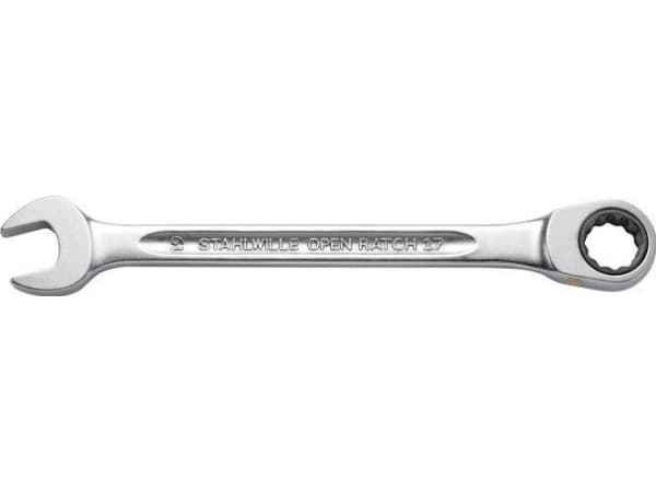 Stahlwille 40172222 17F 22 FLACH Ringskraldenøgle Nøglebredde (metrisk) (kun til del) 8 - 19 mm