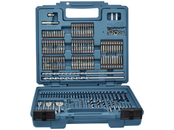 Makita E-11689, Sähkömonitoimityökalu, Poranteräsetti, Metalli, Kivi, Puu, 3 - 10 mm, 4 - 7.5 mm, 3x60, 4x75, 5x85, 6x100, 7x120, 8x120, 10x120, 8x30